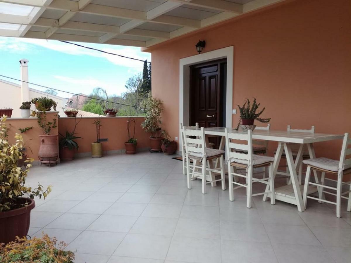 Corfu Villa Potamaki Kompítsion Eksteriør billede